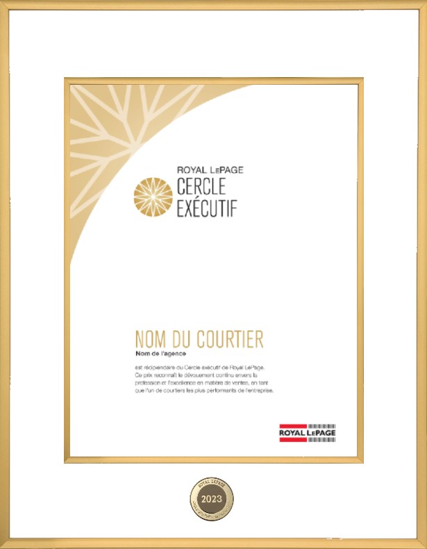 Cercle exécutif MC de Royal LePage MD Cercle exécutif MC de Royal LePage MD